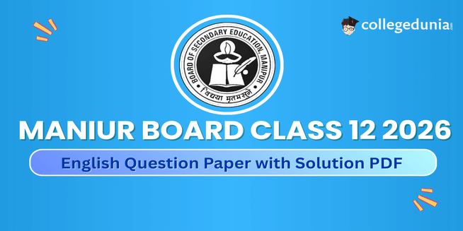 Manipur Board Class 12 English Question Paper 2026